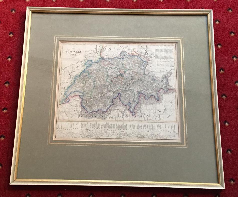 Schweiz. - Radefeld, Die Schweiz 1849 :