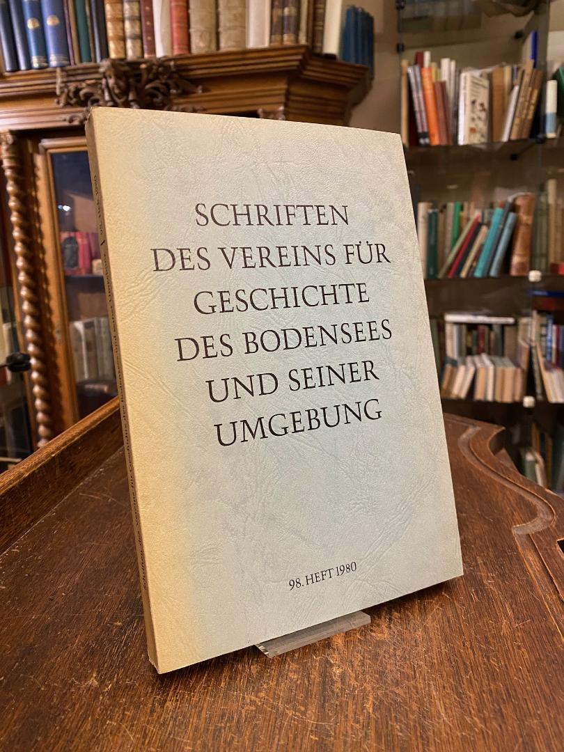 Bodenseevereinsschrift Jg 1980 = Heft 98. - Leiner, Schriften des Vereins für Ge