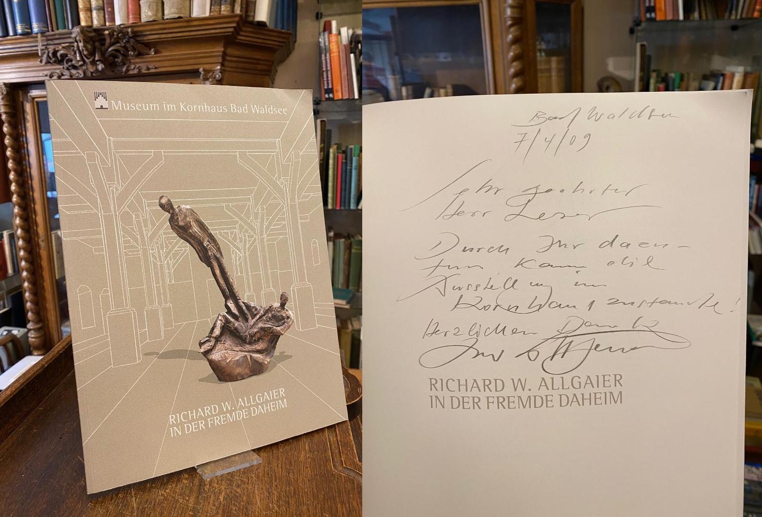 Allgaier, Richard W. Allgaier - In der Fremde daheim.
