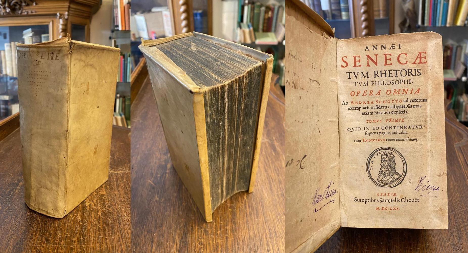 Seneca, Annaei Senecae tum Rhetoris tum Philosophi - Opera Omnia : Ab Andrea Sch