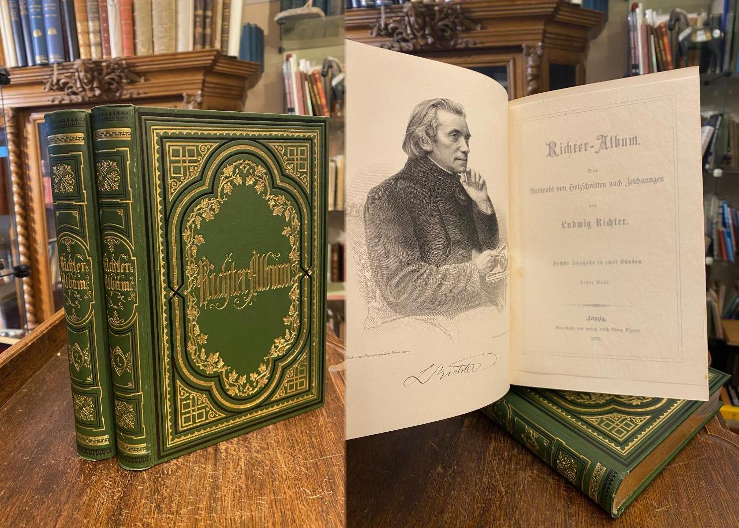 Richter Ludwig (1803-1884). - Richter-Album : Eine Auswahl von Holzschnitten nac