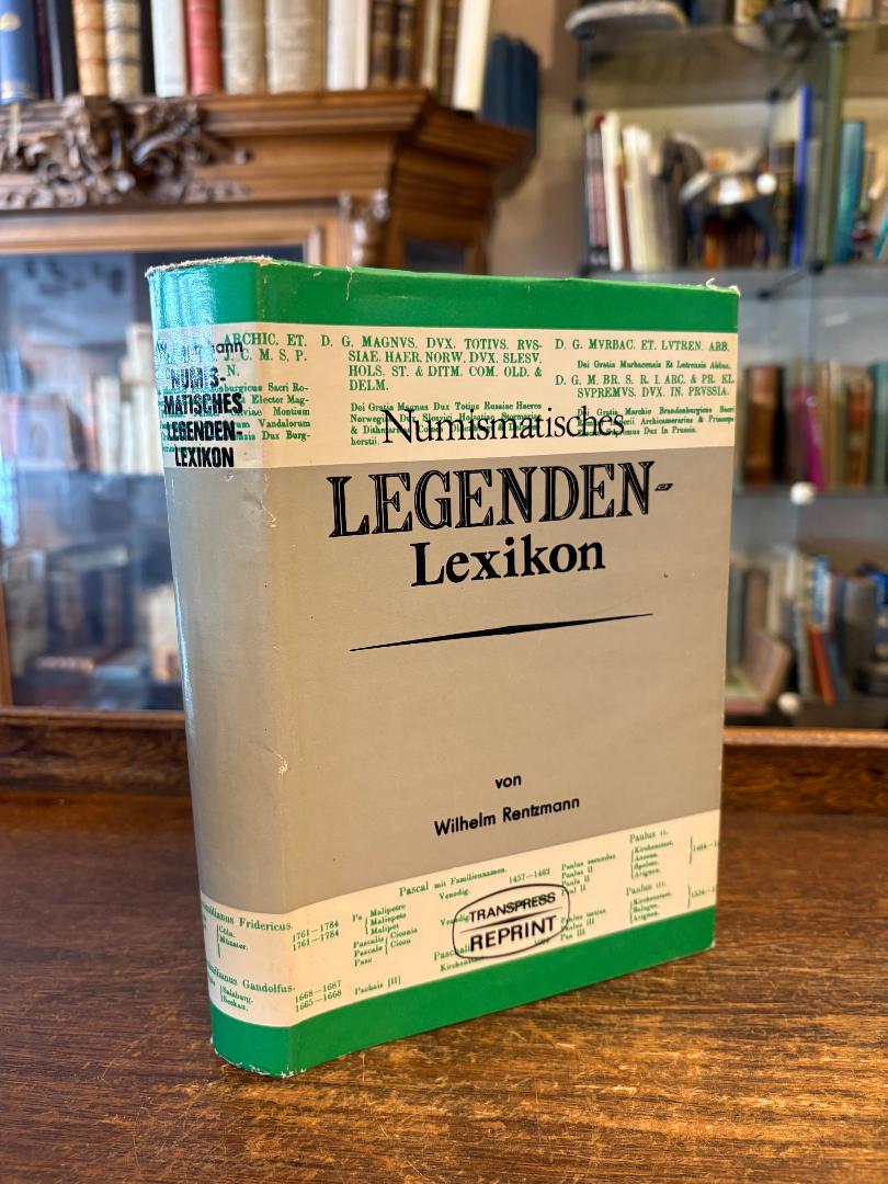 Rentzmann, Numismatisches Legenden-Lexicon des Mittelalters und der Neuzeit : Er