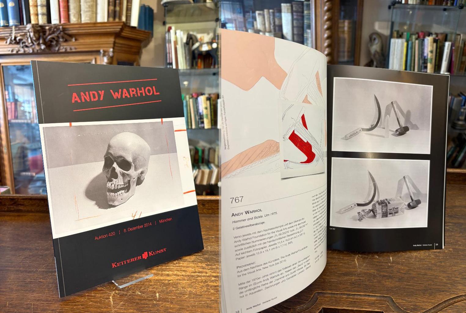 Warhol, Andy Warhol : Sonderauktion 420 Ketterer Kunst, München, 6. Dezember 20