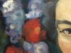 Arnold, 'Frauenbildnis mit Blumenvase' :