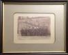 Isny / Feuerwehr.– FOTOGRAFIE 1892. – Albuminfotografie unbezeichnet auf starkem