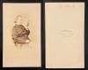 Mörike, Porträtfotografie seitliches Hüftstück des lesenden Schriftstellers : Al