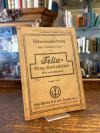 Fella, Betriebsanleitung und Ersatzteil-Liste für Fella-Pni-Bindemäher P1 rechts